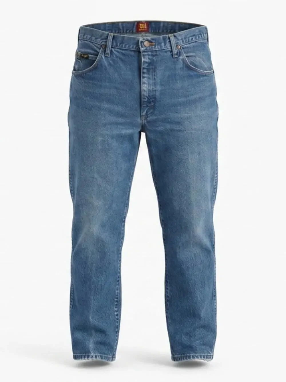 Wrangler Blue Slim Fit Straight Leg Denim Jeans Men Size W38 L30